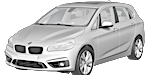 BMW F45 P1BD0 Fault Code